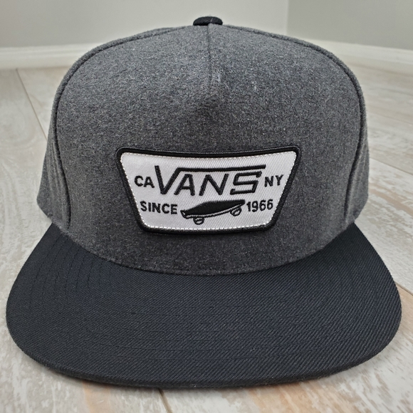 vans full patch snapback